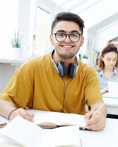 Happy candidate after getting hired